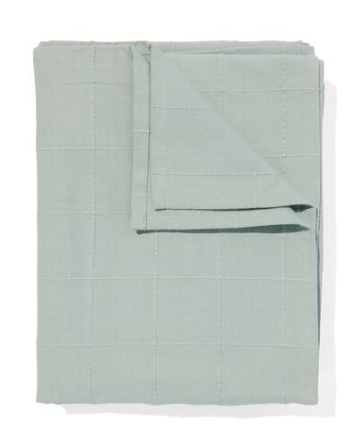 tafelkleed met ruiten 140x240 katoen groen