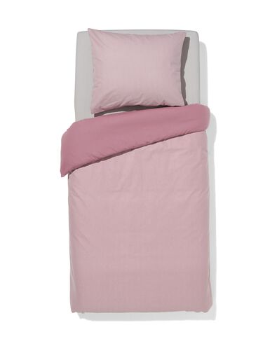 dekbedovertrek flanel 140x200/220 lila