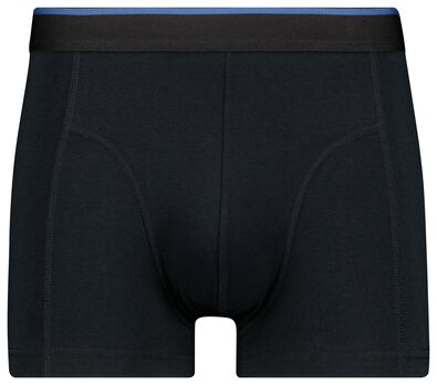 korte heren boxers zacht katoen - 2 stuks zwart