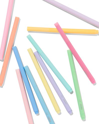 viltstiften pastelkleuren - 12 stuks