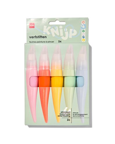 verfstiften - 5 stuks