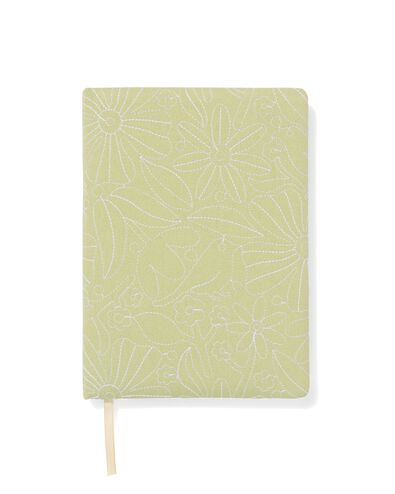 notitieboek A5 gelinieerd canvas