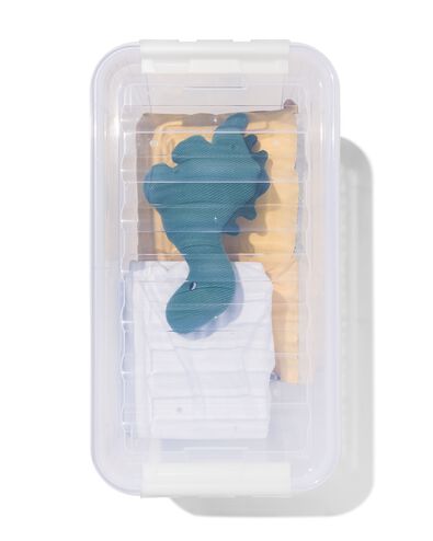 opbergbox 70L Paris transparant 72x40x38