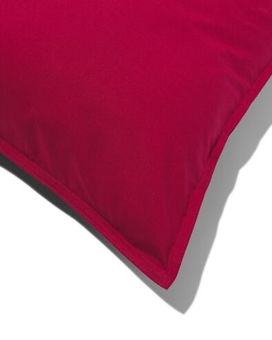 LINDA. kussensloop percal 50x160 royaal rood