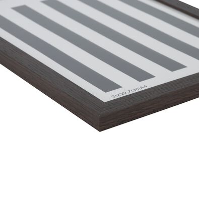 fotolijst hout 21x29.7/A4 donkerbruin
