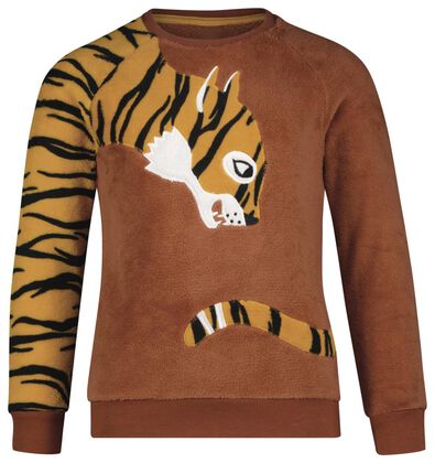 kinder pyjama fleece cheetah bruin