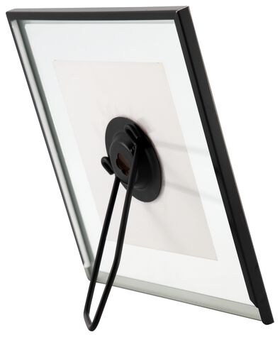 floating fotolijst metaal 15x15 zwart