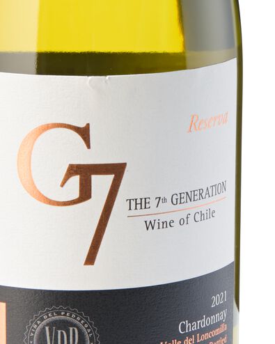 G7 reserva chardonnay - 0,75 L