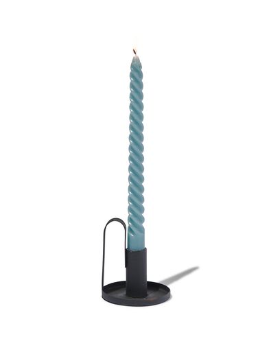 lange huishoudkaars met twist &Oslash;2x25 blauw- 2 stuks