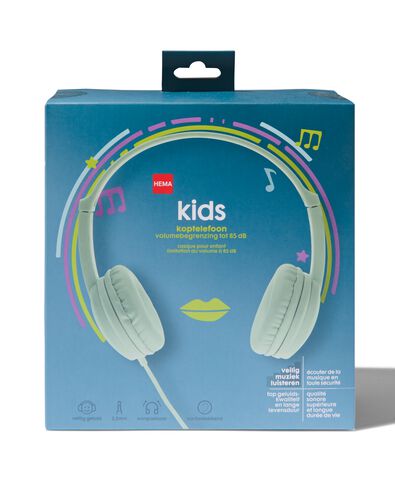 kinder koptelefoon met volumebegrenzing mint