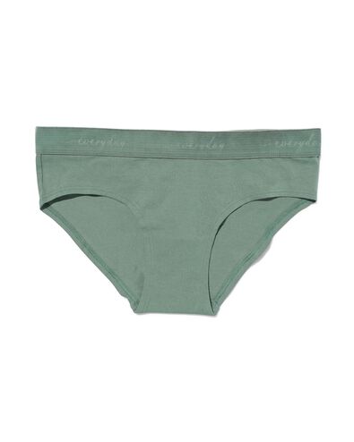 dames hipster katoen met velours everyday groen