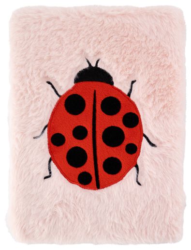 notitieboek A5 fluffy lieveheersbeestje