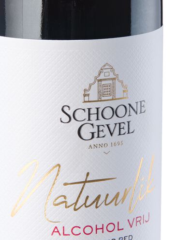 Schoone Gevel Natuurlik rood - alcoholvrij - 0.75L
