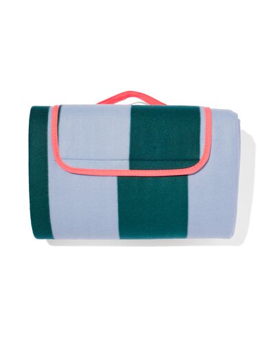picknickkleed fleece strepen 170x135cm