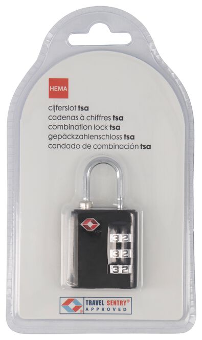 TSA cijferslot - 6.5x3