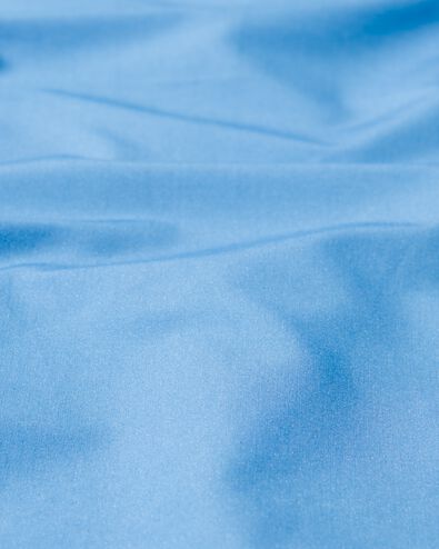 LINDA. hoeslaken percal 90x200 best blauw