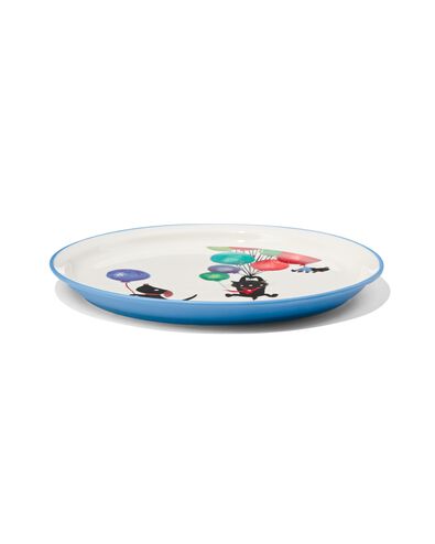 kinderbord &Oslash;20cm Jip en Janneke new bone wit/blauw