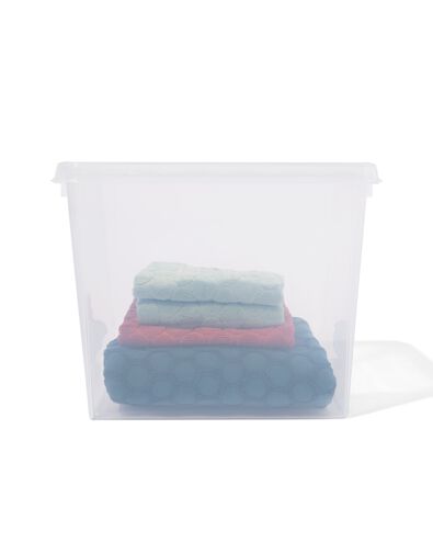 opbergbox 25L Madrid transparant 40x30x32