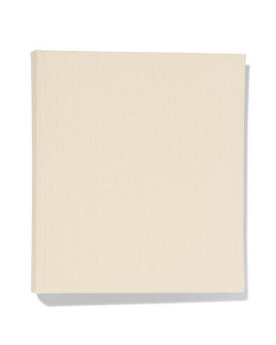 fotoboek 25x21.5 linnen ecru