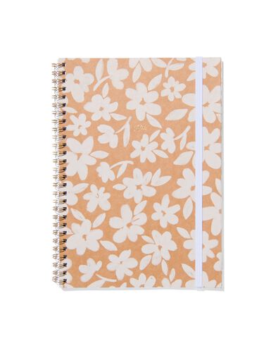 agenda met spiraal 2024 bloemen 24.3x17