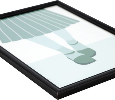 fotolijst hout A4 zwart
