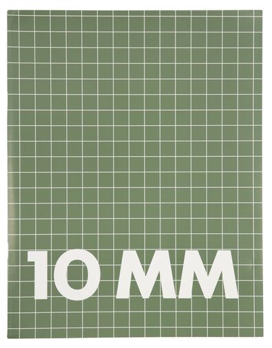 schriften A5 geruit 10 mm - 3 stuks