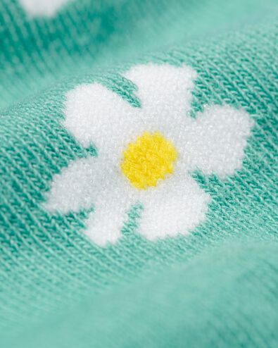 sokken met katoen bloem maat 36-41 in cadeaudoos - 7 paar