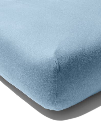 peuter hoeslaken jersey 70x150 blauw