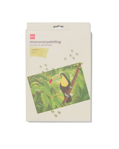diamond painting toekan A4