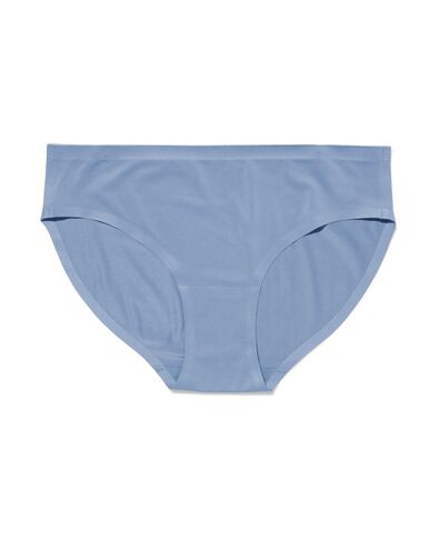 dames slip second skin micro blauw