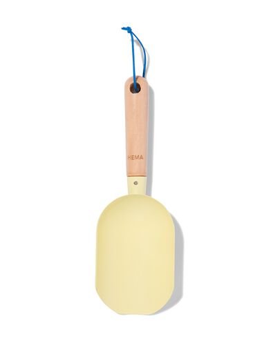 tuinschepje rond rvs geel 29cm