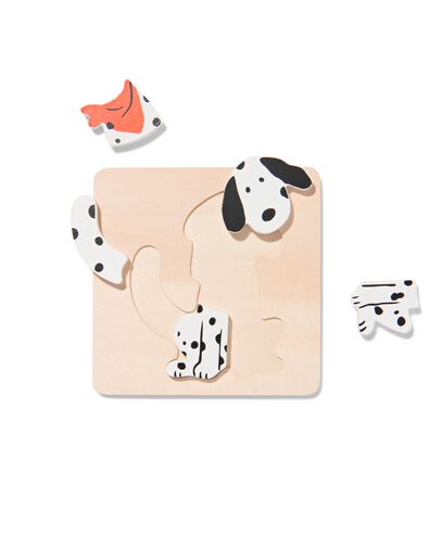 hond inlegpuzzel hout