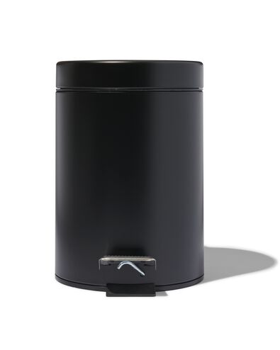 pedaalemmer 3L rvs zwart