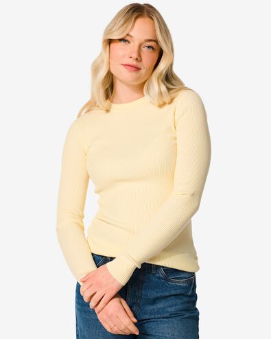 damestrui rib Louisa lichtgeel