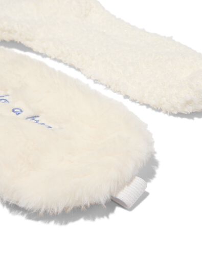 cadeauset slaapmasker en fluffy sokken maat 36-41