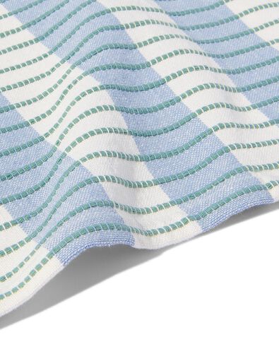 placemats katoen 35x45  blauw met strepen - 2 stuks