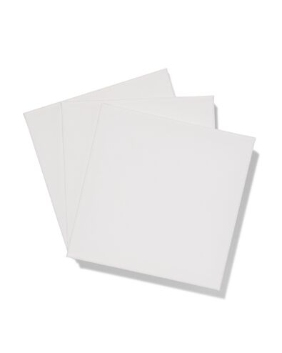canvasdoeken 280gsm 20x20 - 3 stuks