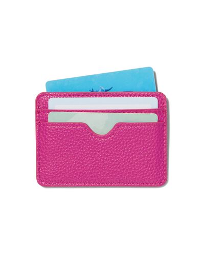 kaarthouder roze 7.5x10.5
