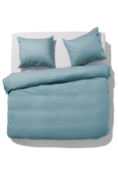 dekbedovertrek percal 240x200/220 blauw