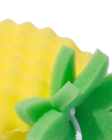 badspons ananas 18cm geel