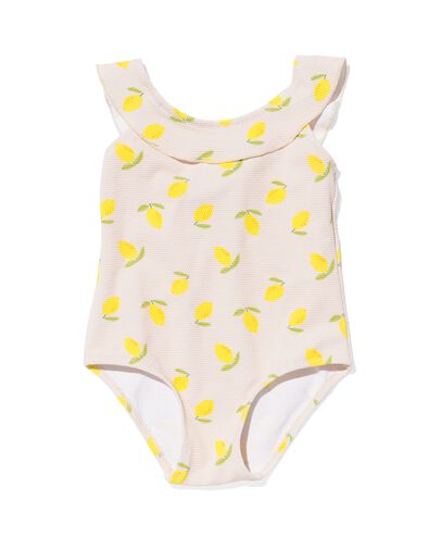 baby badpak citroenen geel