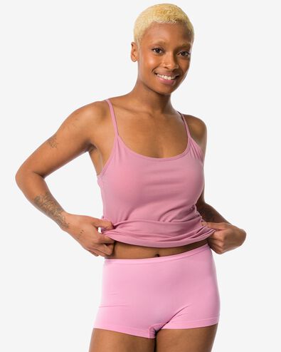 damesshortie naadloos micro roze