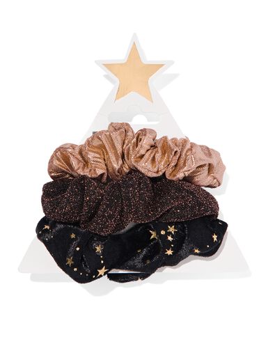 scrunchies kerst - 3 stuks