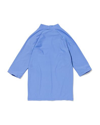 kinder UV zwemshirt met UPF50 lichtblauw