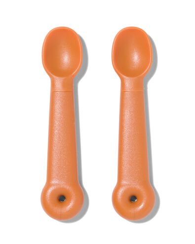 lepels bruin - 2 stuks