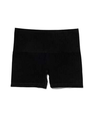 licht corrigerende boxer bamboe hoge taille zwart