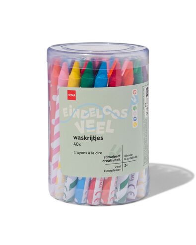 waskrijtjes - 40 stuks