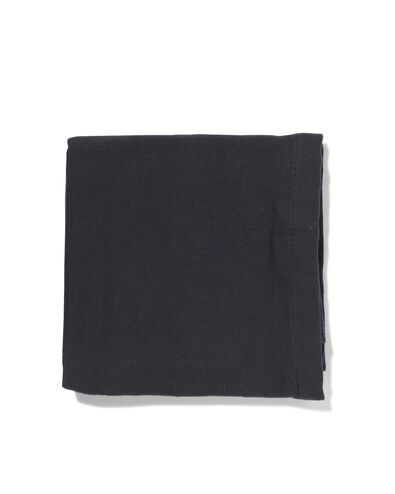 theedoek - 65 x 65 - katoen - zwart