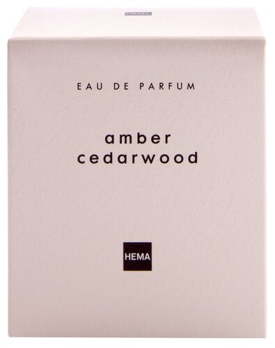 eau de parfum amber & cedarwood 60ml