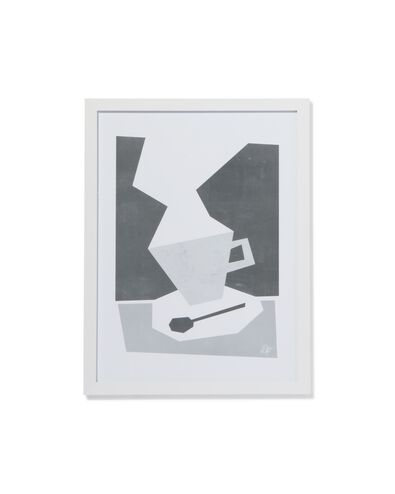 fotolijst hout  30x40 wit